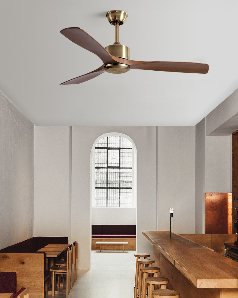 WOMO Ventiladores de techo sin luz con 3 Aspas - WM5176
