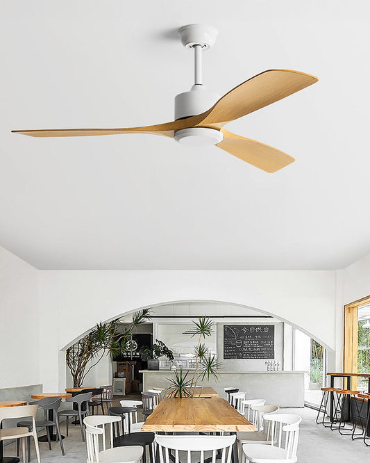 WOMO Ventiladores de techo sin luz con 3 Aspas - WM5176