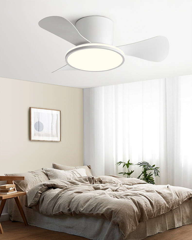 Ventilador de techo pequeño WOMO de 28 pulgadas con lámpara - WM5186