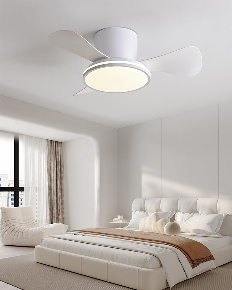 Ventilador de techo pequeño WOMO de 28 pulgadas con lámpara - WM5186