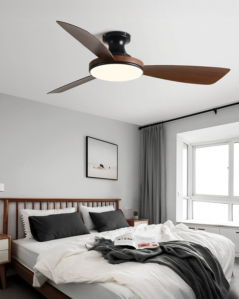 WOMO Ventiladores de techo con luz Moderna Perfil Bajo - WM5190