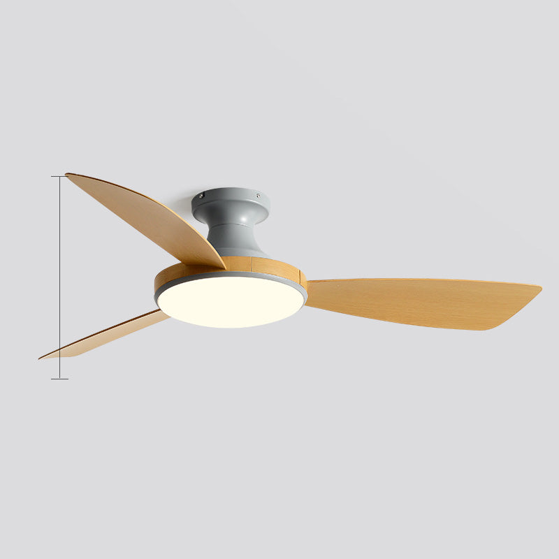 WOMO Ventiladores de techo con luz Moderna Perfil Bajo - WM5190