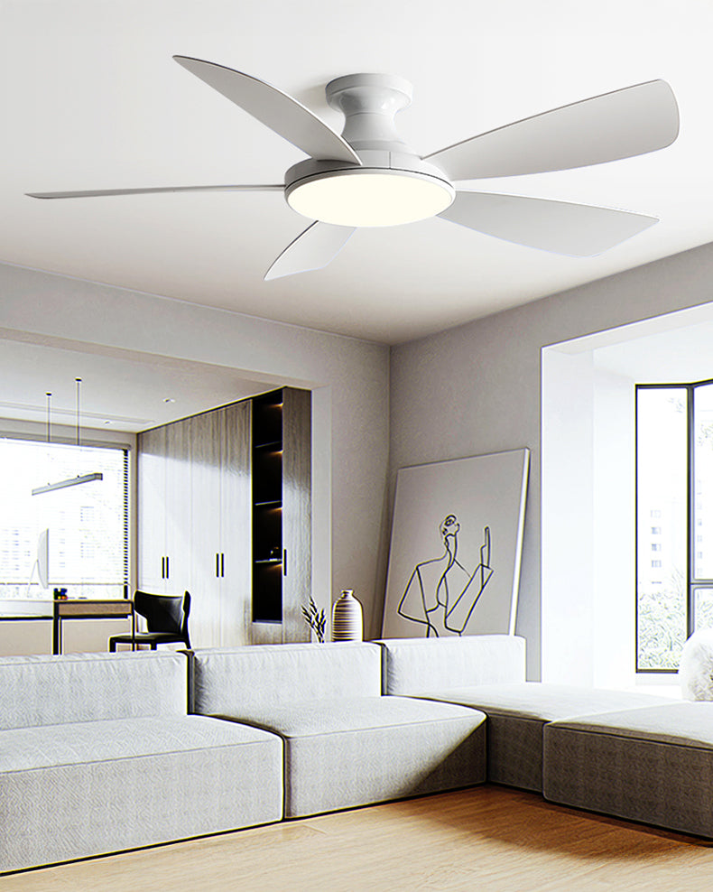WOMO Ventiladores de techo con luz Moderna Perfil Bajo - WM5190