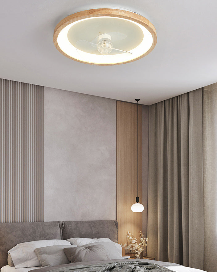 Ventilador de techo WOMO de perfil bajo con luz brillante - WM5266
