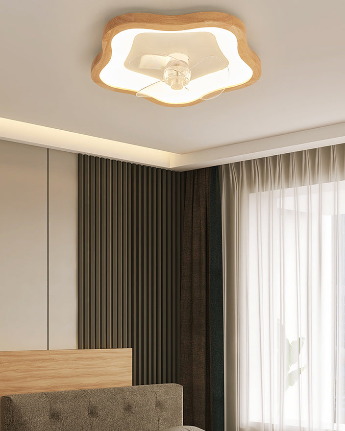 Ventilador de techo WOMO de perfil bajo con luz brillante - WM5266