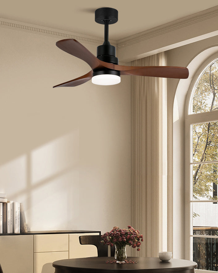 WOMO Ventiladores de techo con luz Moderno Mid Century - WM5277