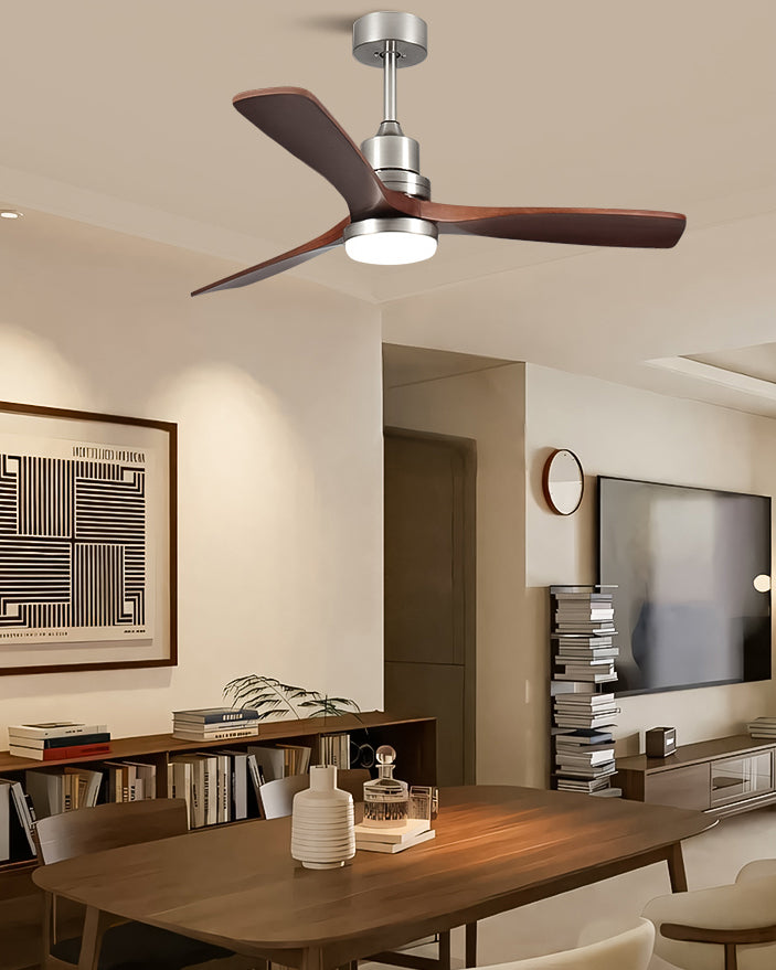 WOMO Ventiladores de techo con luz Moderno Mid Century - WM5277
