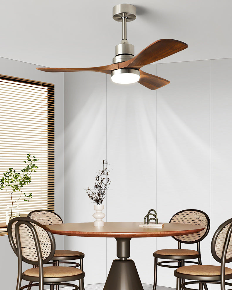 WOMO Ventiladores de techo con luz Moderno Mid Century - WM5277