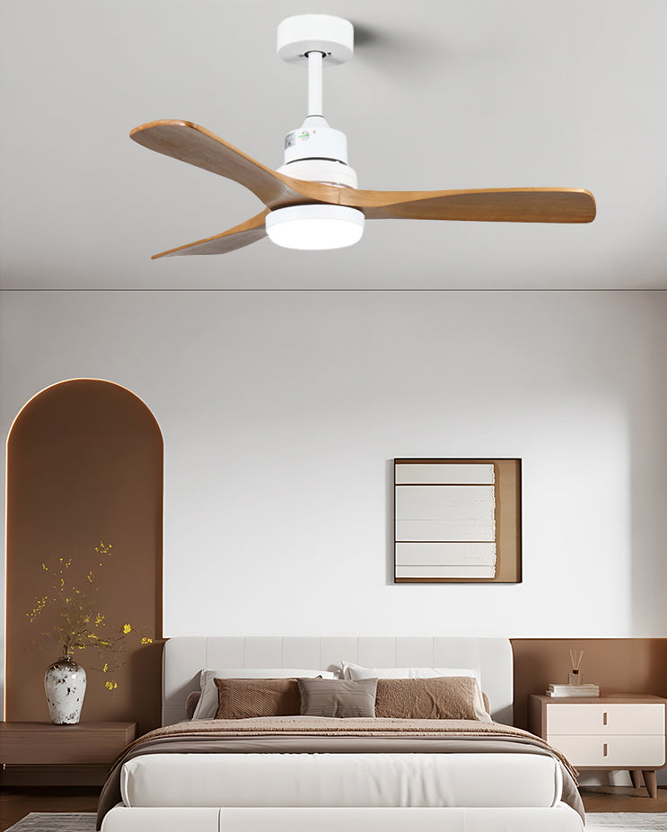 WOMO Ventiladores de techo con luz Moderno Mid Century - WM5277