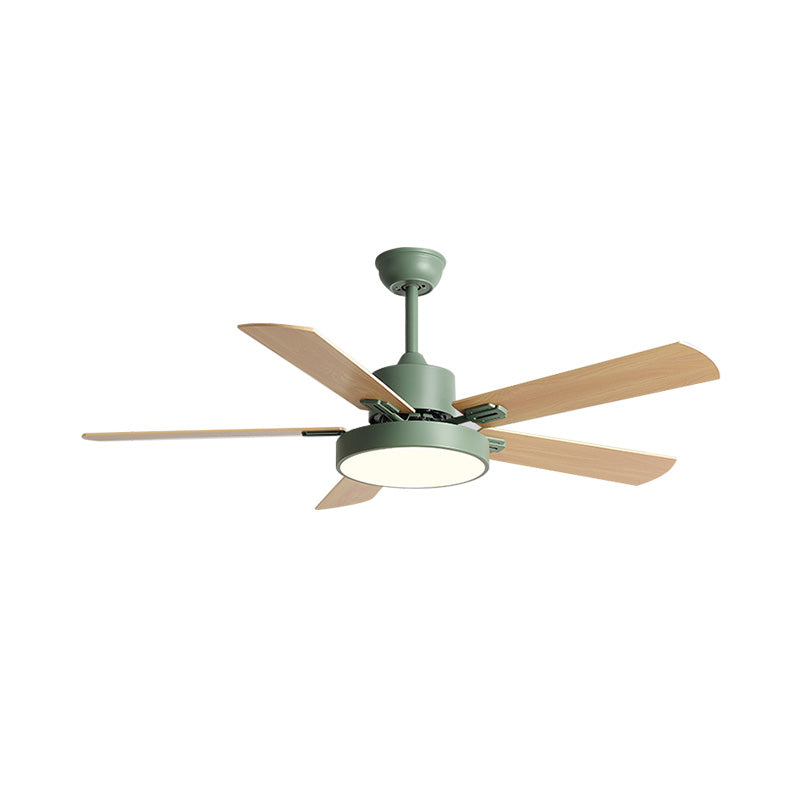 WOMO Ventiladores de techo con luz Delgada - WM5013