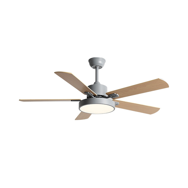 WOMO Ventiladores de techo con luz Delgada - WM5013