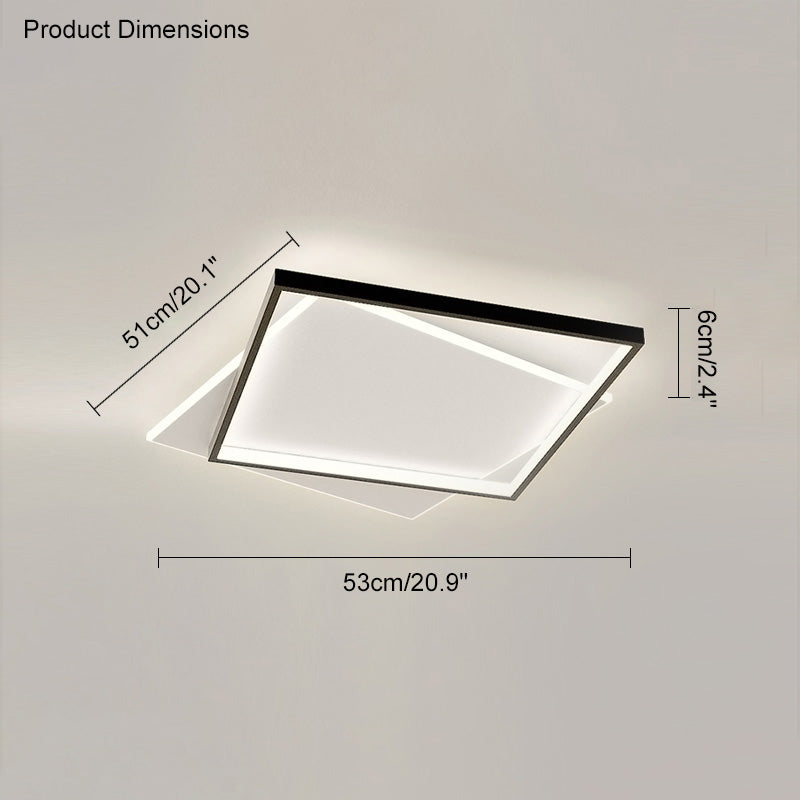 WOMO Flat Square Ceiling Lamp - WM1011