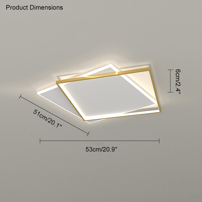 WOMO Flat Square Ceiling Lamp - WM1011