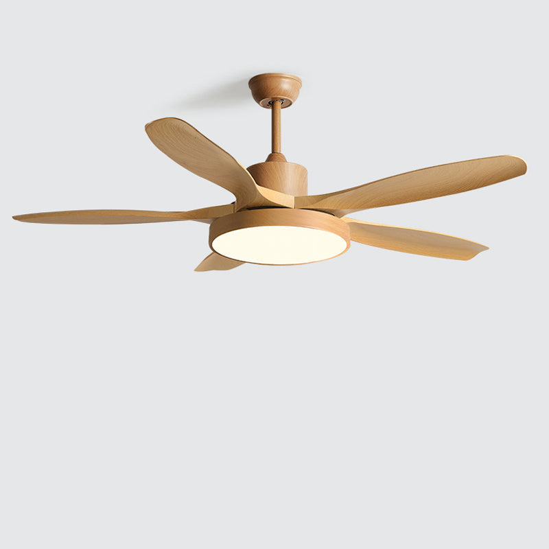 WOMO Ventiladores de techo con luz Reversible Escandinavo - WM5002