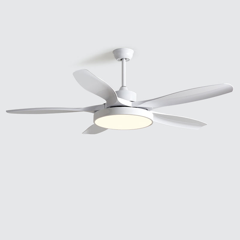 WOMO Ventiladores de techo con luz Reversible Escandinavo - WM5002
