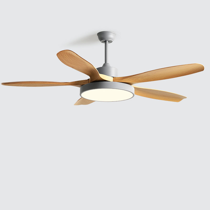 WOMO Ventiladores de techo con luz Reversible Escandinavo - WM5002