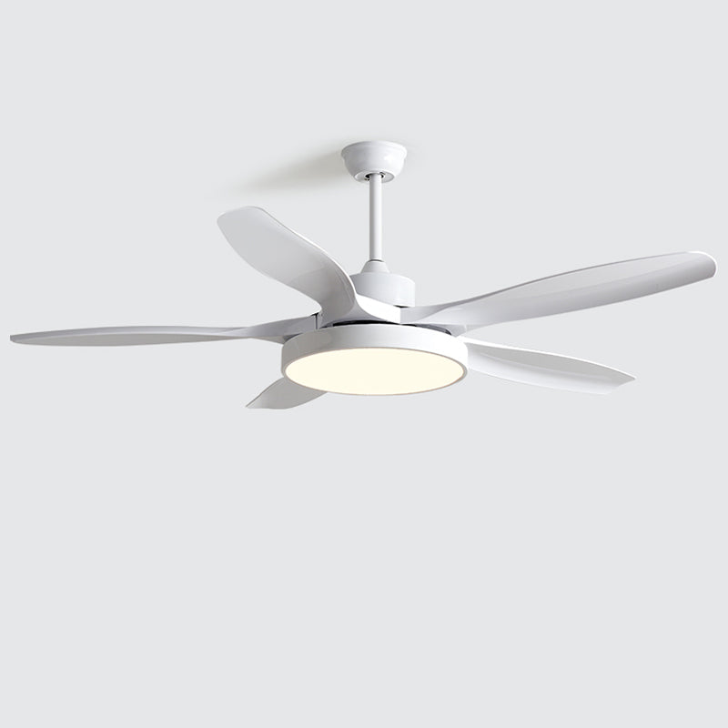 WOMO Ventiladores de techo con luz Reversible Escandinavo - WM5002