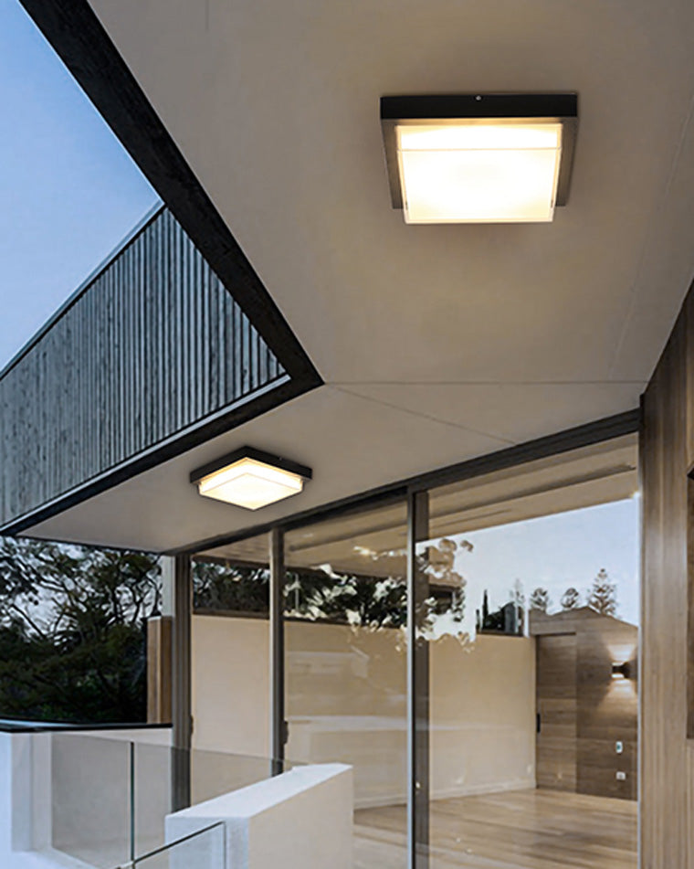 WOMO Square Outdoor Ceiling Light - WM9204