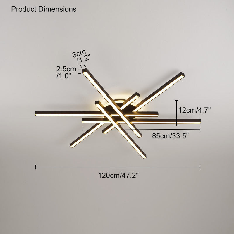WOMO Lámpara de techo empotrada LED integrada - WM1008