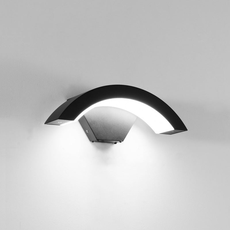 WOMO Lámpara de pared con detector de movimiento para exteriores -WM9002
