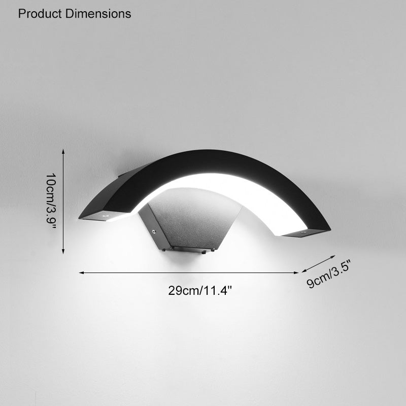 WOMO Lámpara de pared con detector de movimiento para exteriores -WM9002