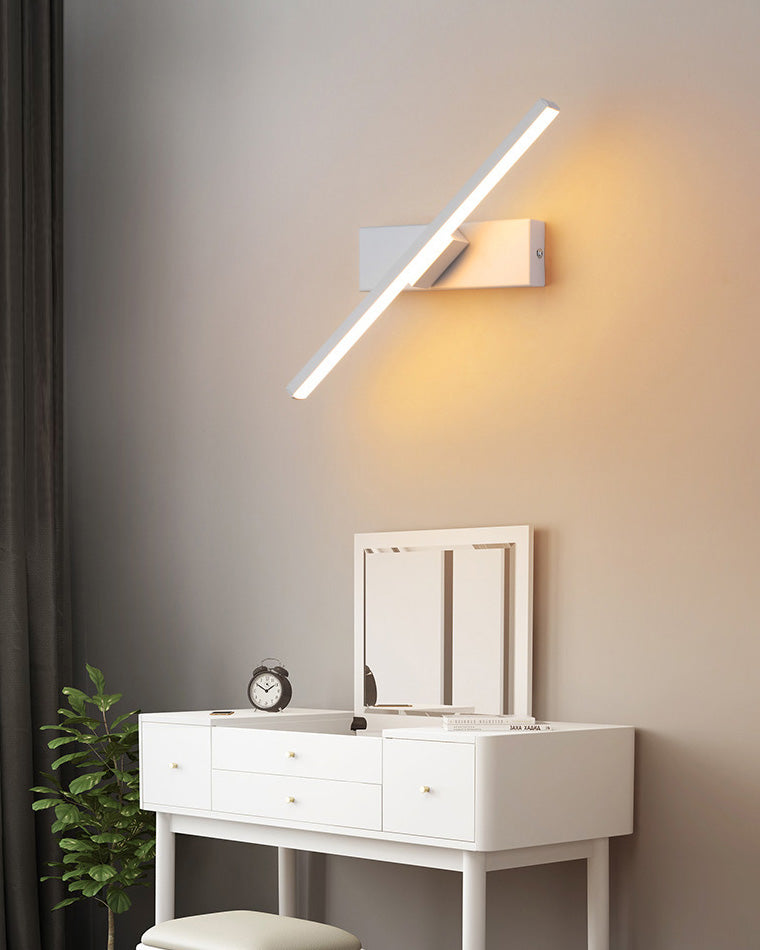 WOMO Aplique de pared LED lineal ajustable WM6001