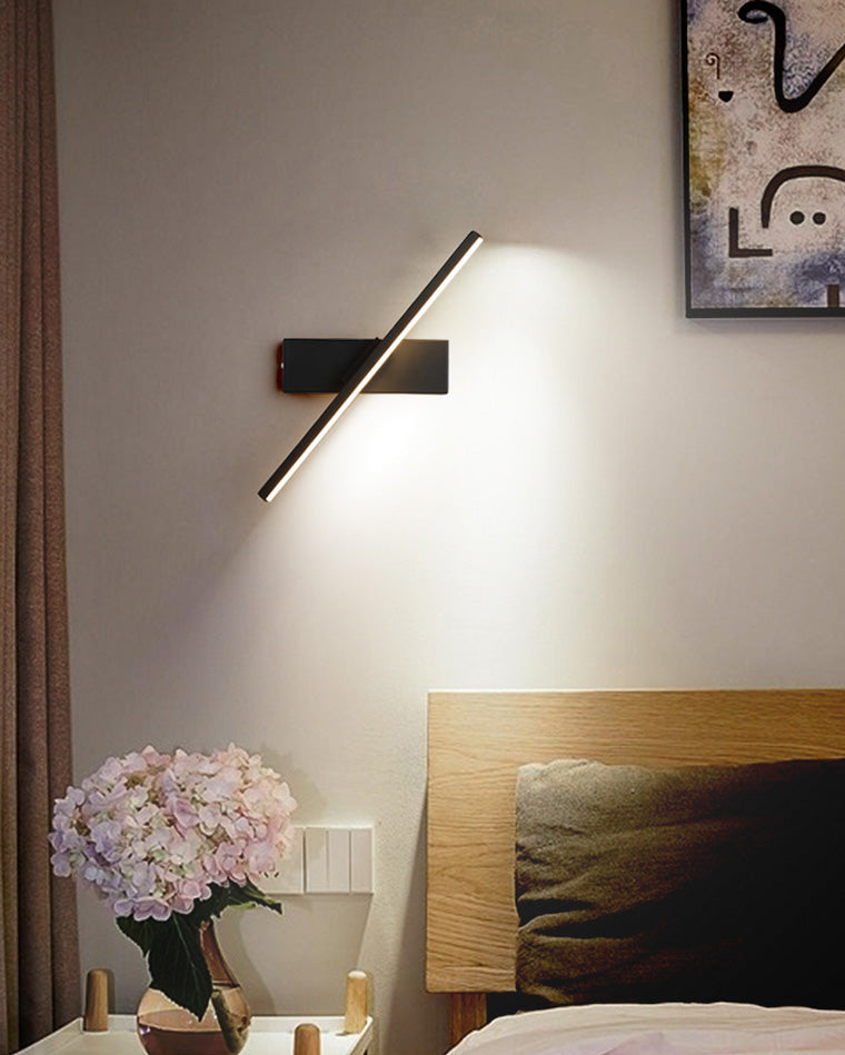 WOMO Aplique de pared LED lineal ajustable WM6001