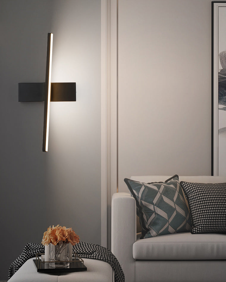 WOMO Aplique de pared LED lineal ajustable WM6001