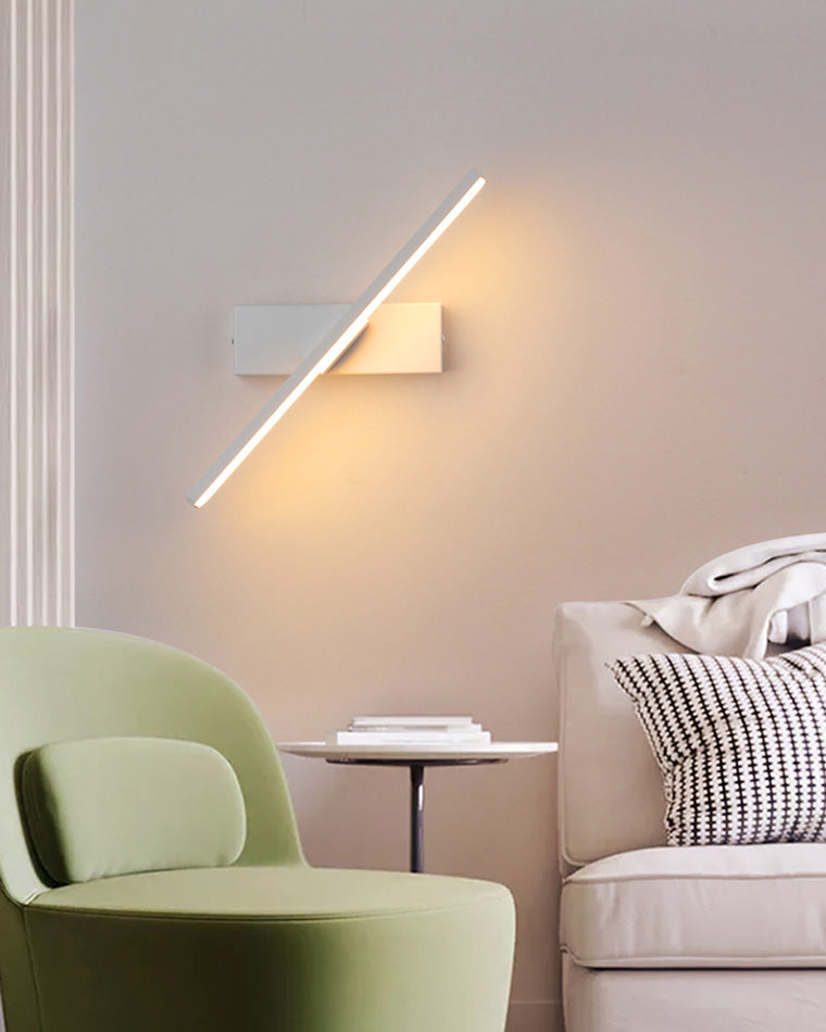 WOMO Aplique de pared LED lineal ajustable WM6001