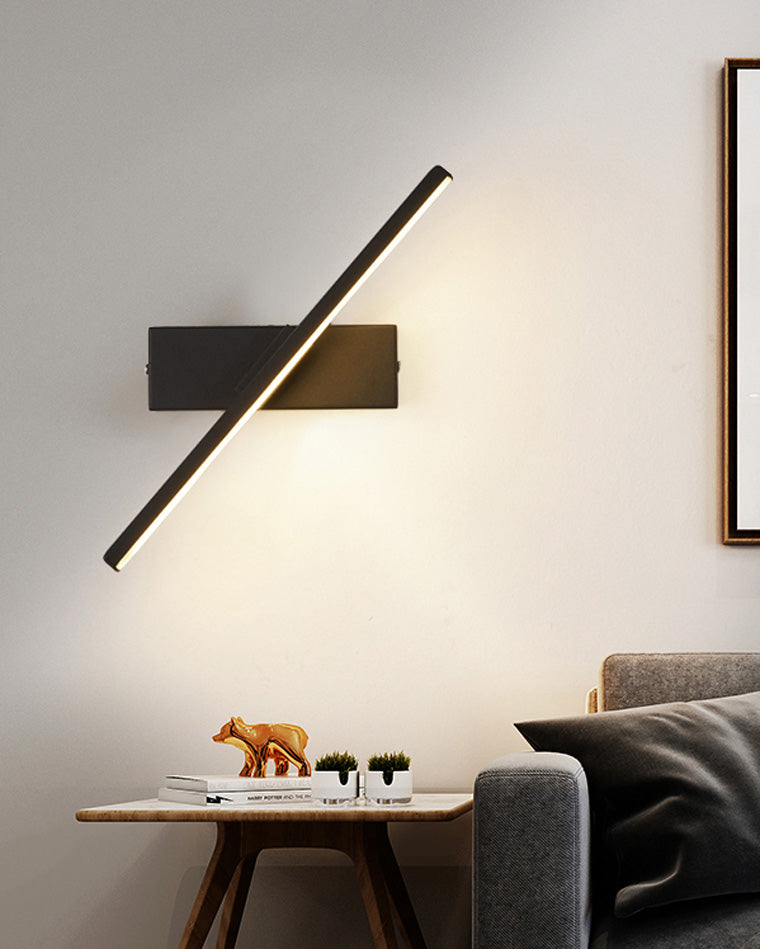 WOMO Aplique de pared LED lineal ajustable WM6001