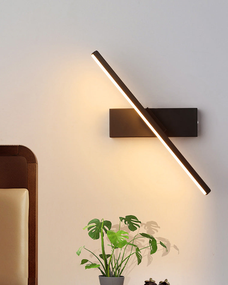 WOMO Aplique de pared LED lineal ajustable WM6001
