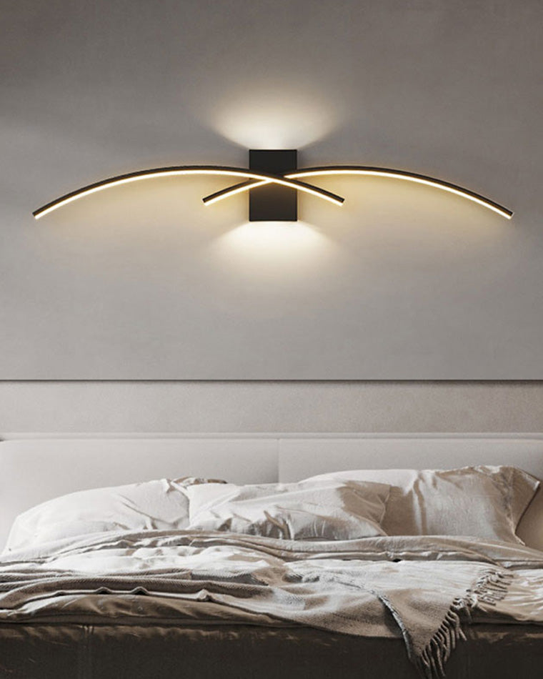 Aplique de pared curvo WOMO-WM6005