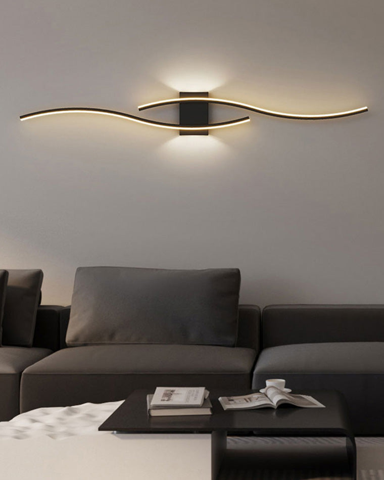 Aplique de pared curvo WOMO-WM6005
