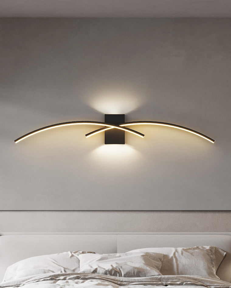 Aplique de pared curvo WOMO-WM6005
