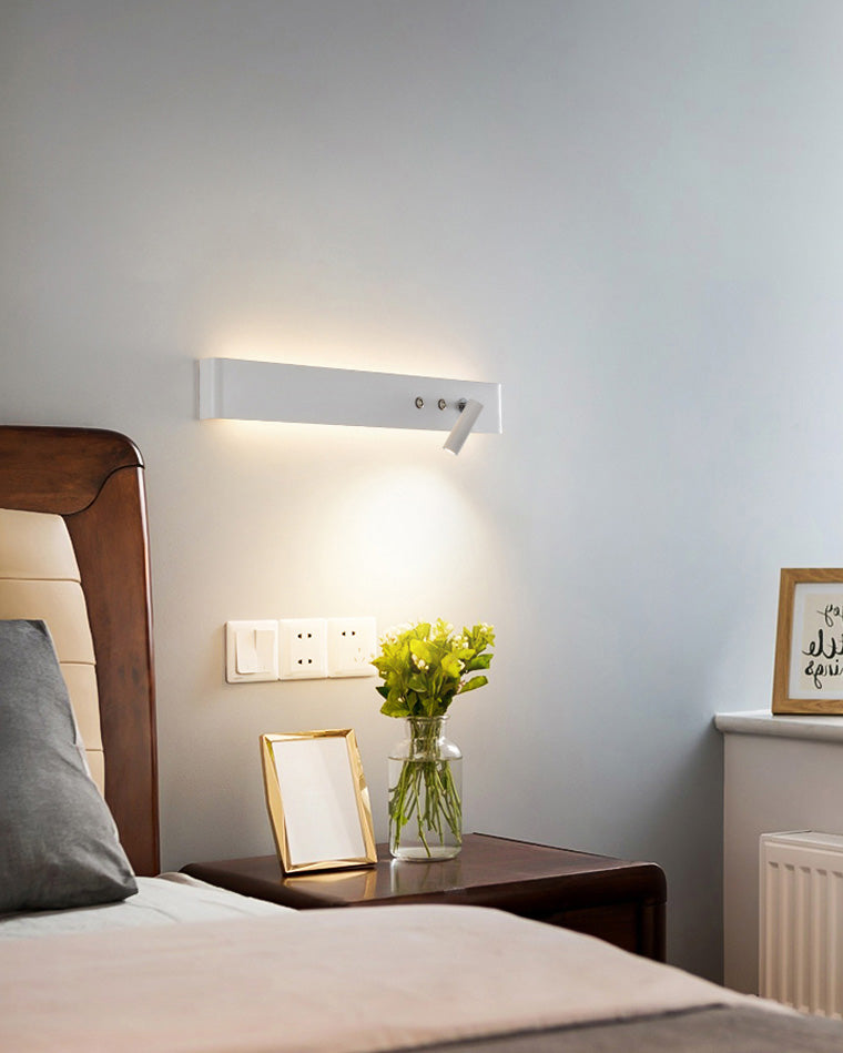 Foco lineal de pared WOMO con interruptor-WM6006