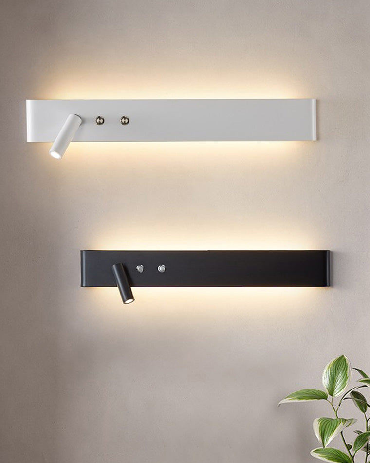 Foco lineal de pared WOMO con interruptor-WM6006