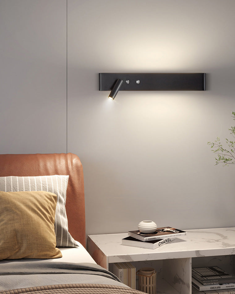 Foco lineal de pared WOMO con interruptor-WM6006