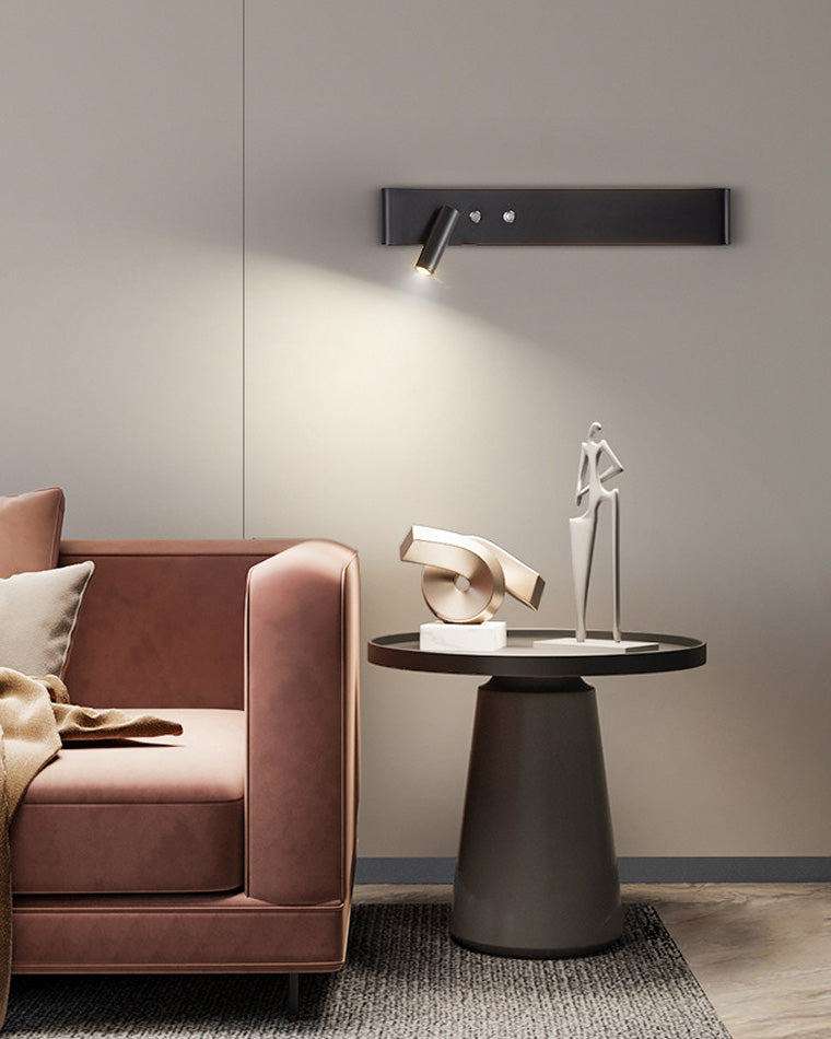Foco lineal de pared WOMO con interruptor-WM6006
