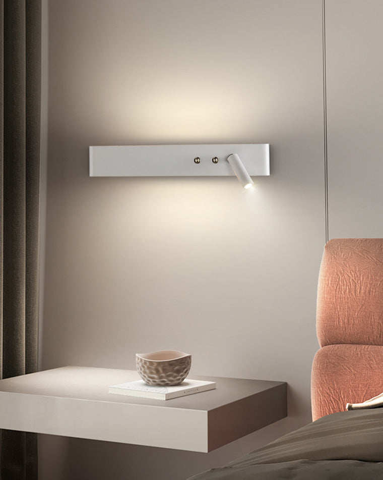 Foco lineal de pared WOMO con interruptor-WM6006
