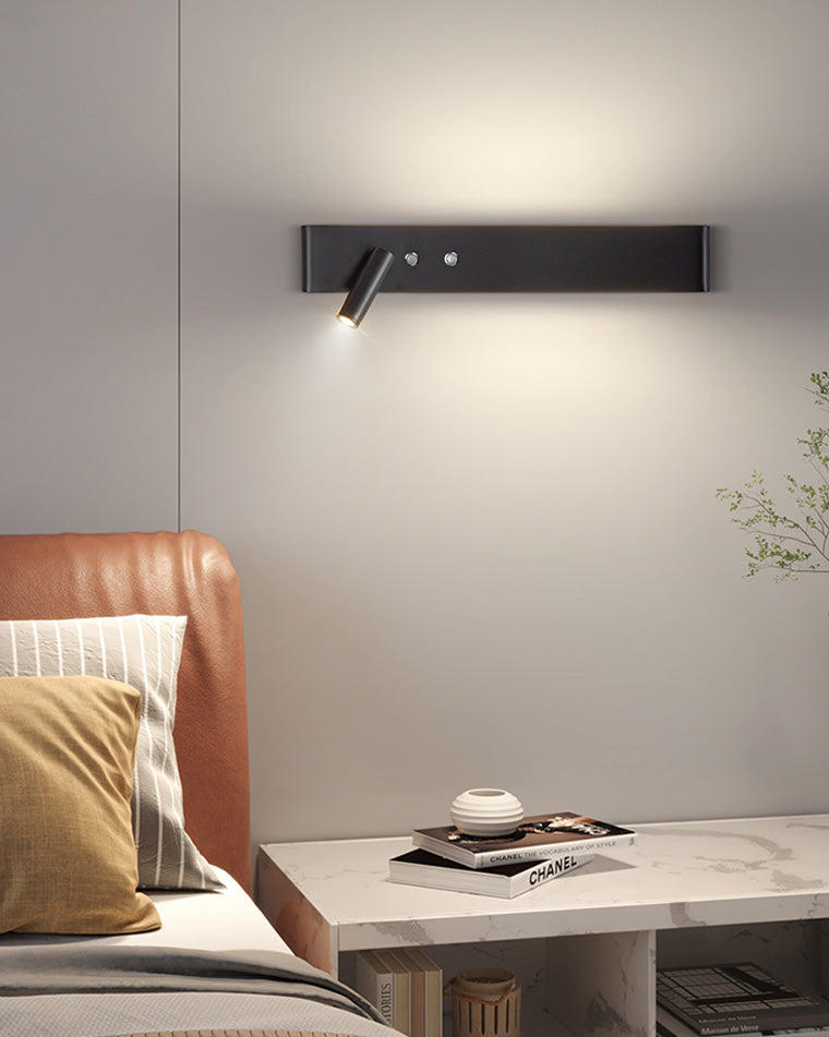 Foco lineal de pared WOMO con interruptor-WM6006