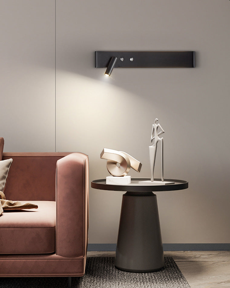 Foco lineal de pared WOMO con interruptor-WM6006