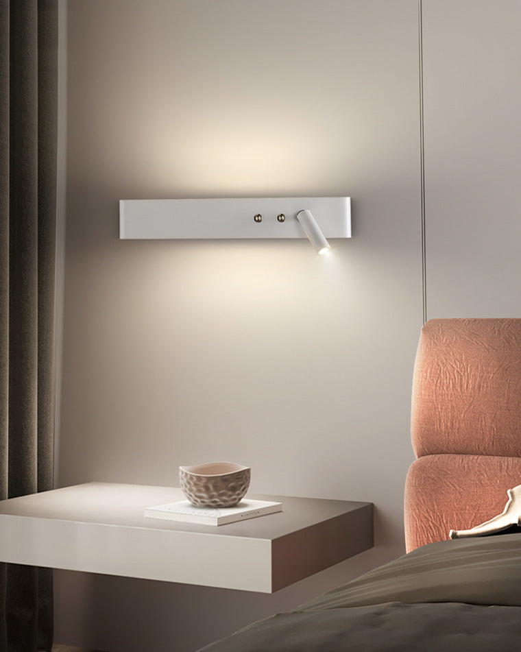 Foco lineal de pared WOMO con interruptor-WM6006