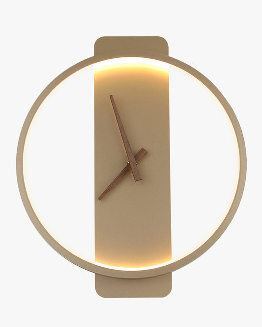 Reloj de pared WOMO con luz LED-WM6012