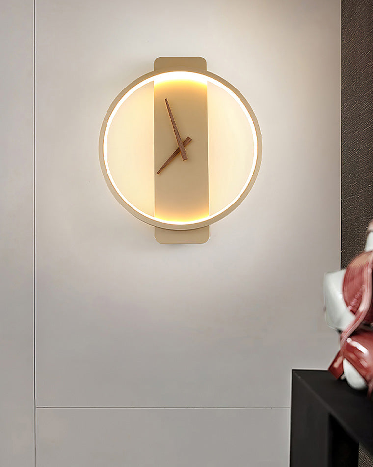 Reloj de pared WOMO con luz LED-WM6012