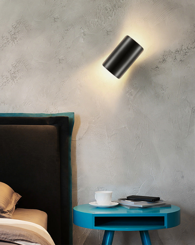 WOMO Aplique de pared ajustable con media pantalla - WM6013