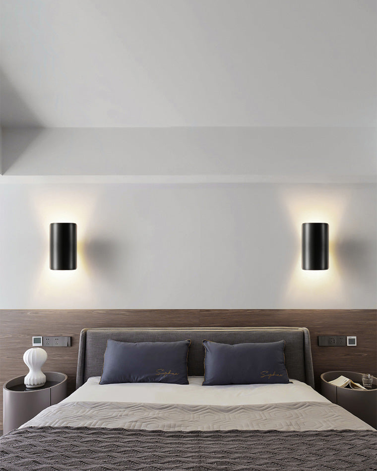 WOMO Aplique de pared ajustable con media pantalla - WM6013