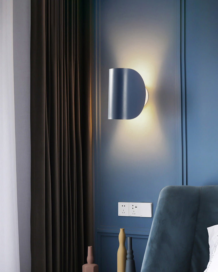 WOMO Aplique de pared ajustable con media pantalla - WM6013