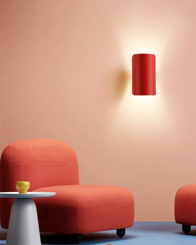WOMO Aplique de pared ajustable con media pantalla - WM6013