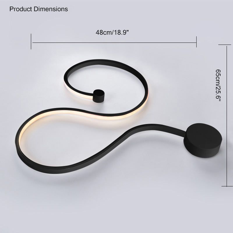 Aplique de pared LED WOMO Long Snake-WM6017