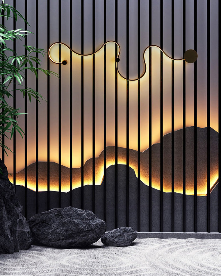Aplique de pared LED WOMO Long Snake-WM6017
